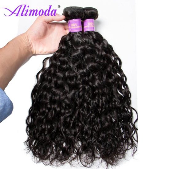 Ali moda hair water wave bundles