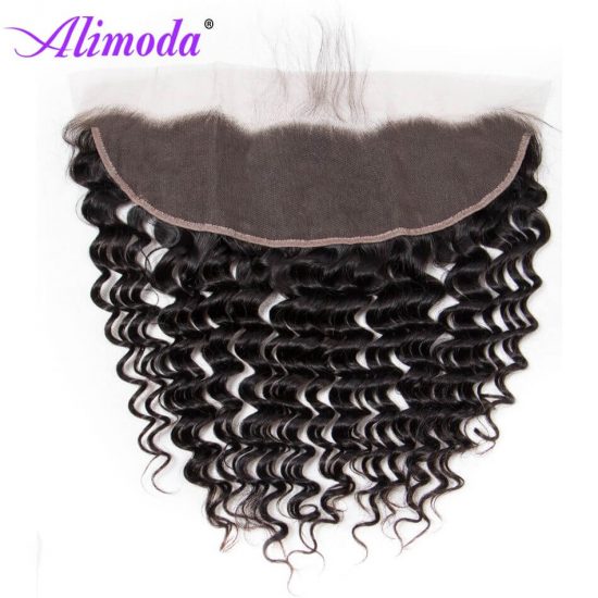 alimoda hair deep wave hair frontal closure