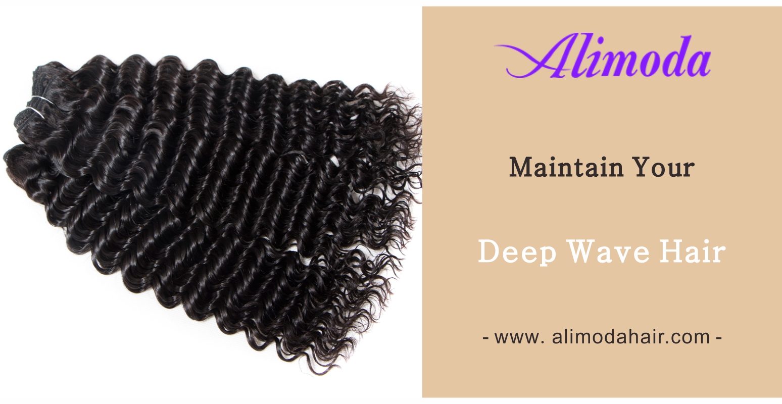 Maintain your deep wave hair