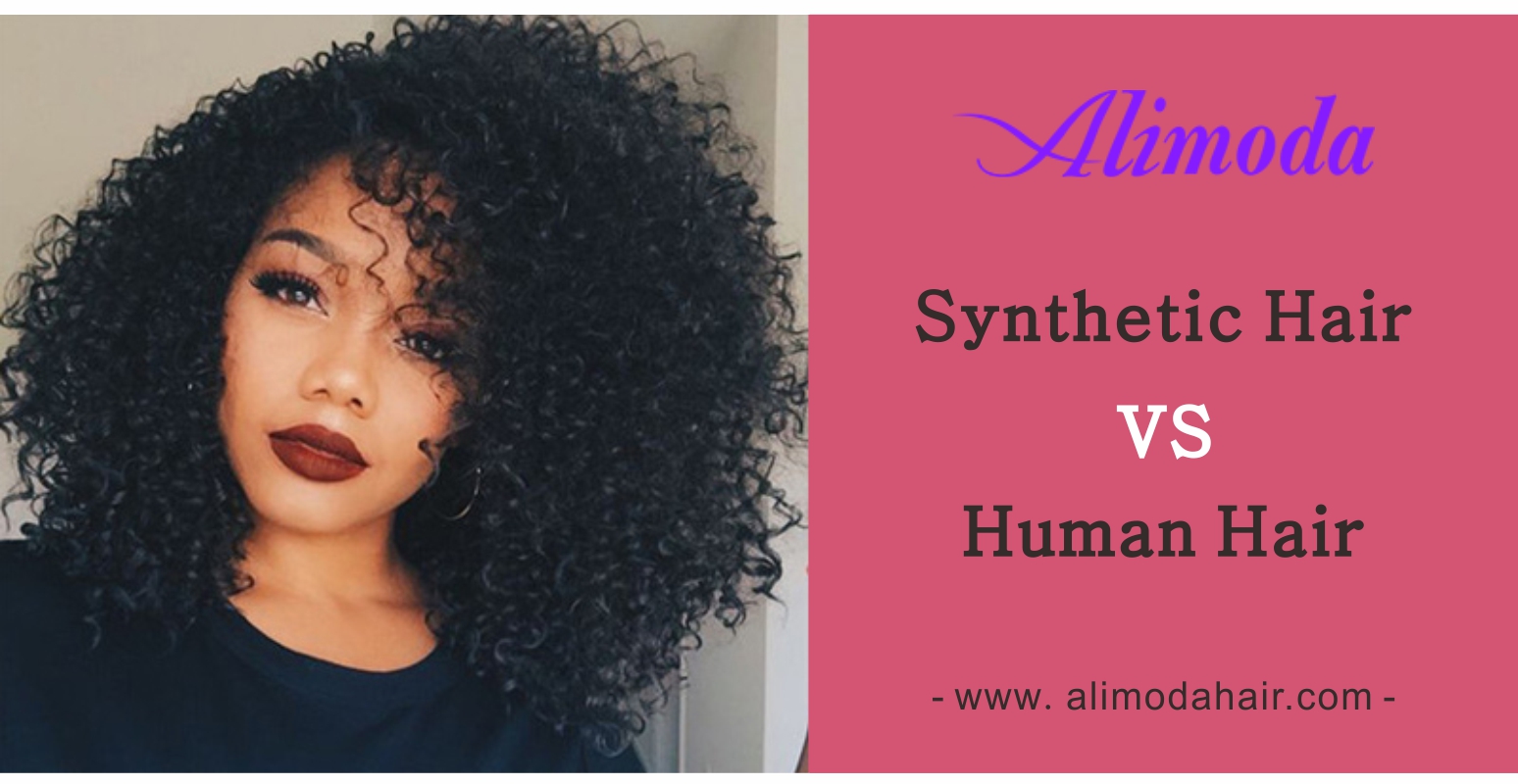 What are synthetic hair and human hair and how to distinguish